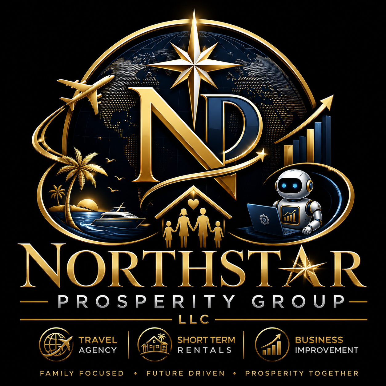 Northstar Prosperity Group — heraldic crest
